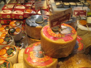 cheese wheels