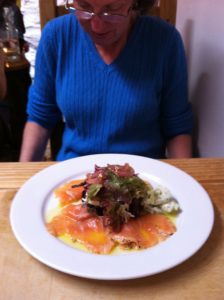Fresh wild-caught salmon - Out of the Blue, Dingle, Ireland