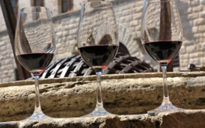 Vino nobile wine glasses