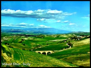 Sicily Landscape near Enna