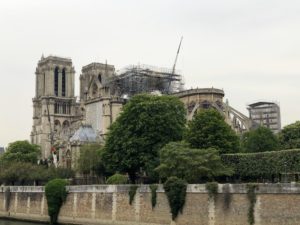 Notre Dame Paris no roof